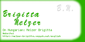 brigitta melzer business card